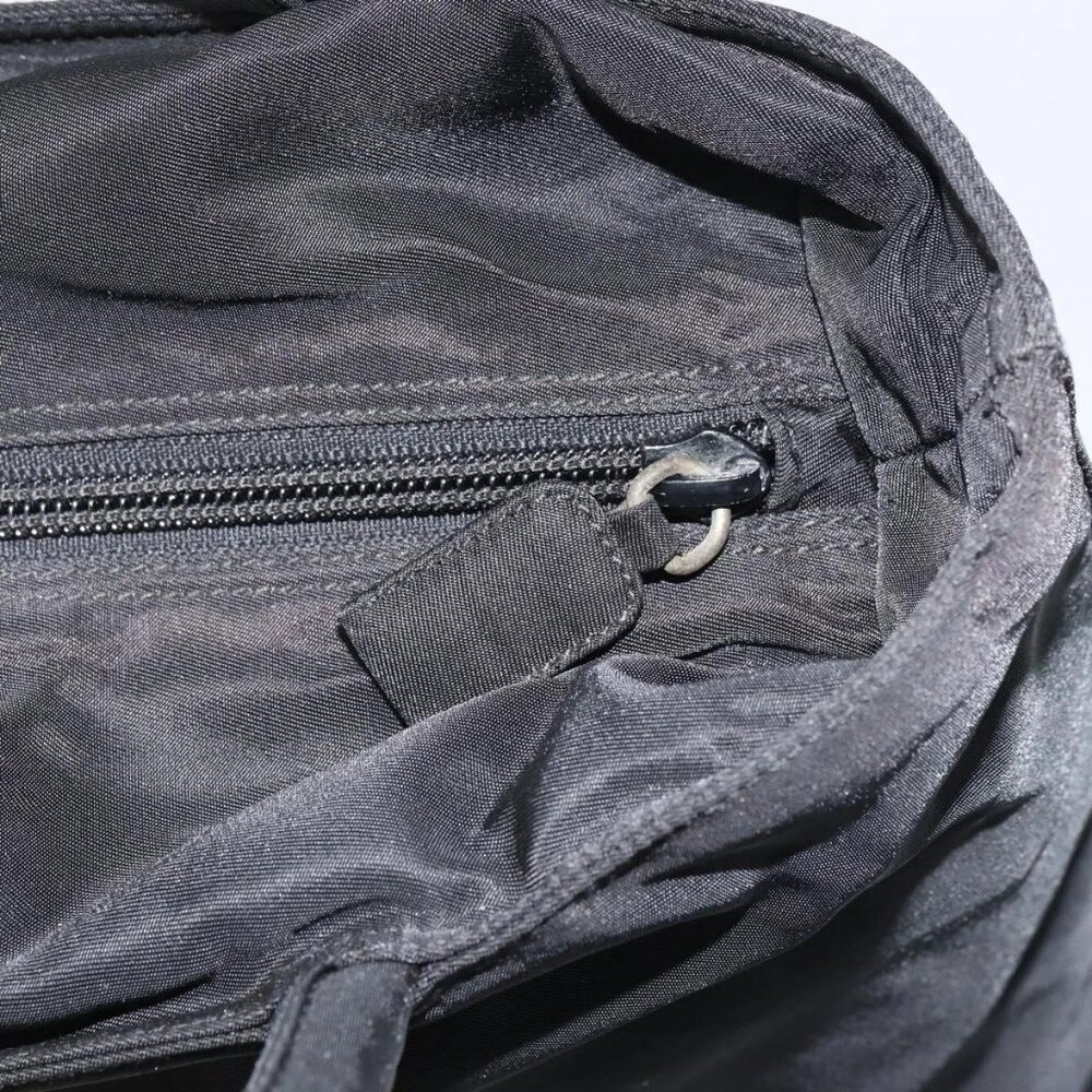 PRADA Hand Bag Nylon Black Auth 156858 - Picture 10 of 16